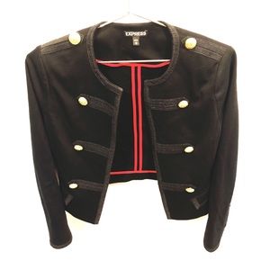 [express]  MILITARY BAND JACKET | XS